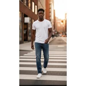 Signature by Levi Strauss & Co. Men's Blue Denim Jeans size 44/32